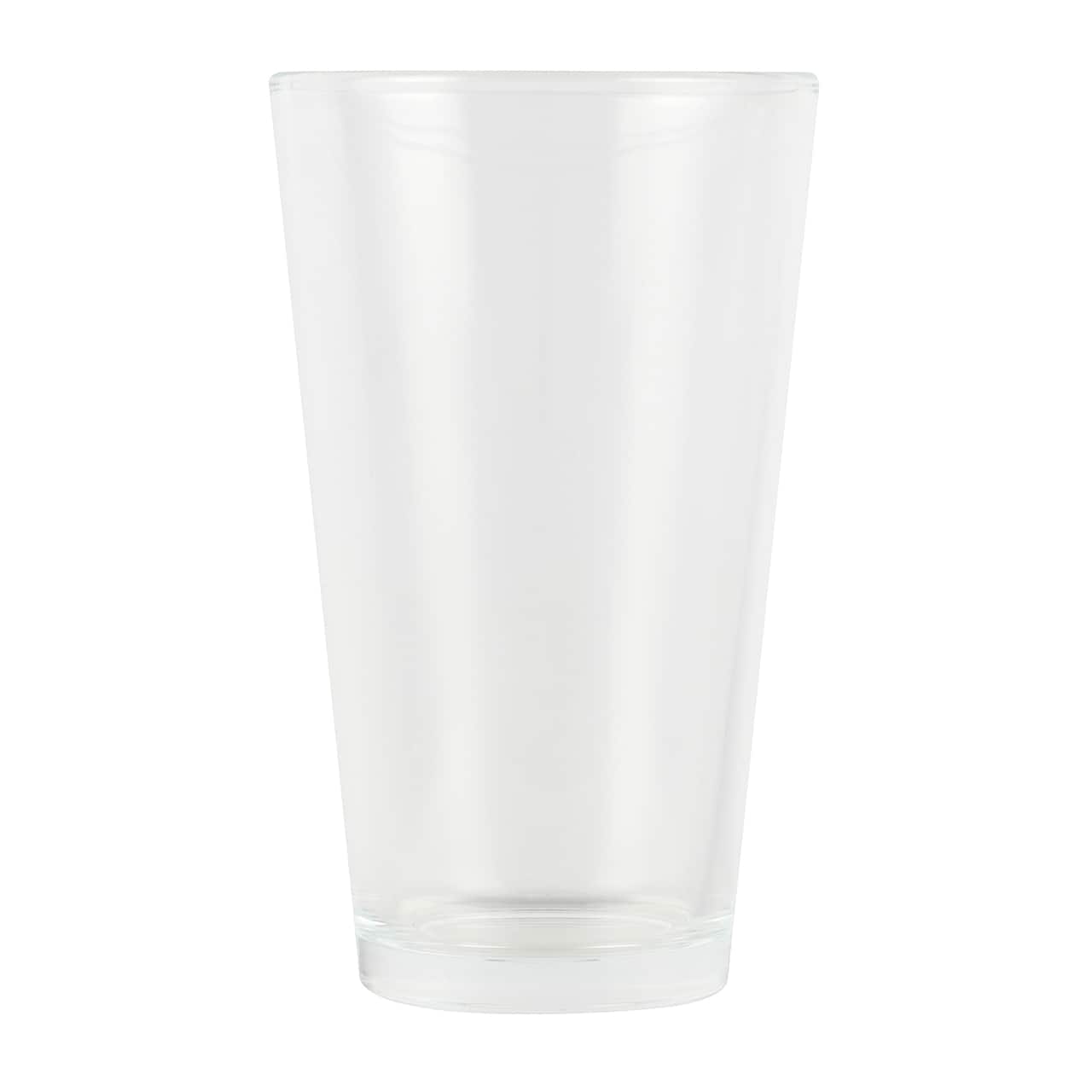16oz. Clear Glass Sublimation Tumbler by Make Market®